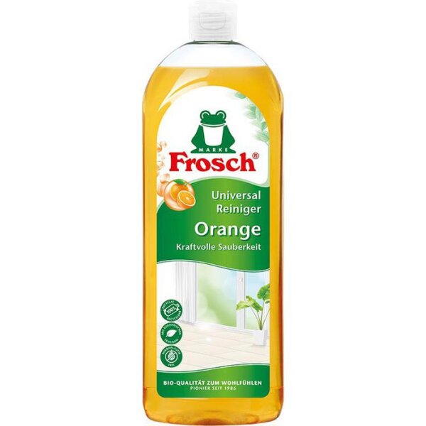 Frosch Pomeranč &ndash; Ekologick&yacute; univerz&aacute;ln&iacute; čistič se silou př&iacute;rodn&iacute;ch olejů, 750 ml