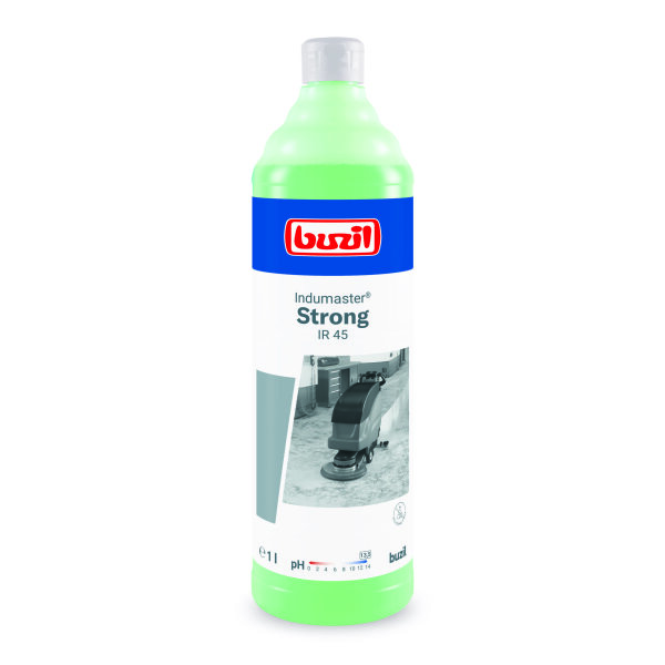 Buzil IR45 Indumaster Strong &ndash; Vysoce alkalick&yacute; průmyslov&yacute; čistič, 1 l
