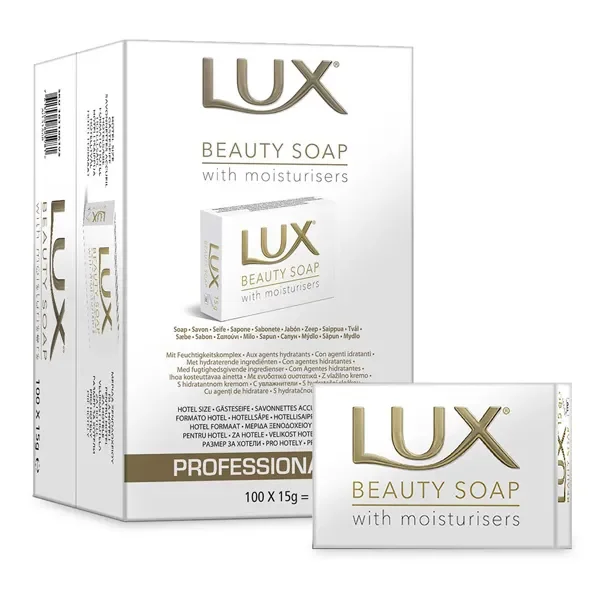 Lux Professional Hotelseife &ndash; Luxusn&iacute; hotelov&eacute; m&yacute;dlo v krabičce, 100 x 15 g