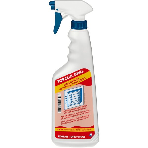 Ecolab Topclin Grillreiniger &ndash; Profesion&aacute;ln&iacute; čistič grilů a konvektomatů, 750 ml