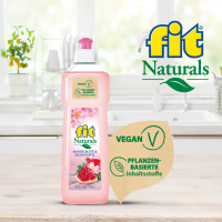 fit naturals Mandelbl&uuml;te & Granatapfel &ndash; &Scaron;etrn&aacute; p&eacute;če s vůn&iacute; př&iacute;rody, 750 ml