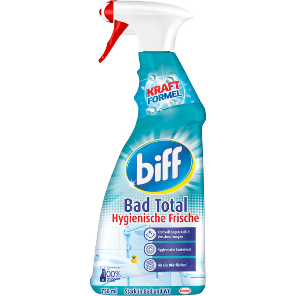 Biff Bad Total Hygienische Frische, čistič koupelen, 750 ml