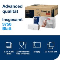 Tork Advanced H3, pap&iacute;rov&eacute; ručn&iacute;ky...