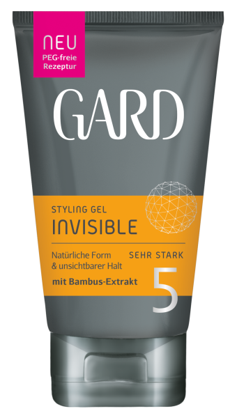 GARD Styling Gel Invisible Look &ndash; Neviditeln&aacute; fixace s bambusem, 150 ml