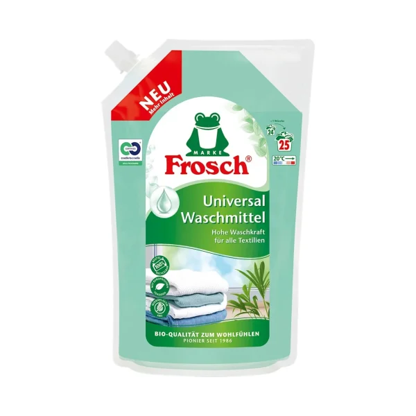 Frosch Universal Waschmittel fl&uuml;ssig 25WL 1,5 Liter