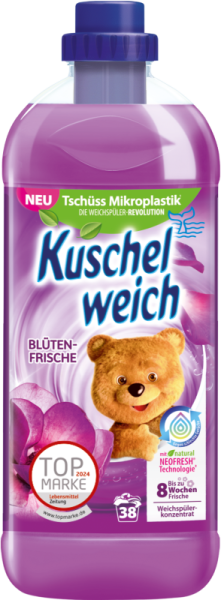Kuschelweich Bl&uuml;tenfrische &ndash; Koncentrovan&aacute; aviv&aacute;ž s vůn&iacute; květů, 1 litr (38 PD)