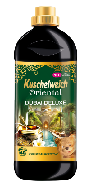 Kuschelweich Dubai Deluxe &ndash; Luxusn&iacute; aviv&aacute;ž s vůn&iacute; Orientu, 1 litr (40 PD)