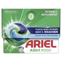 Kapsle na pran&iacute; Ariel Universal All-in-1 Pods 15...