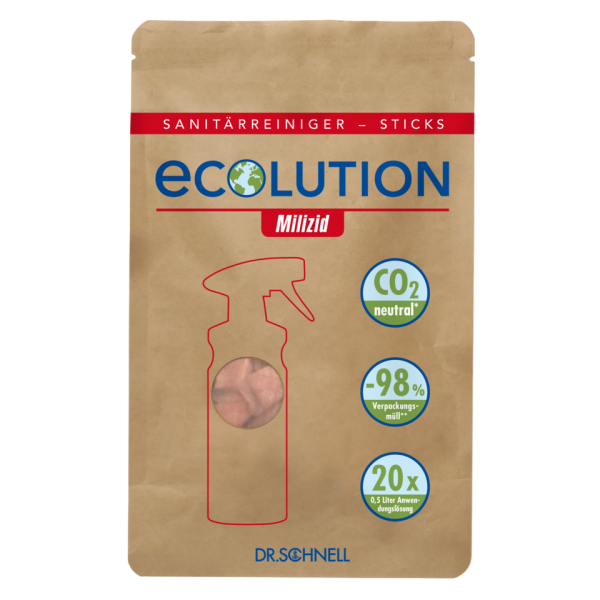Dr. Schnell ECOLUTION MILIZID STICKS, s&aacute;ček (20 tyčinek po 3 g) 60 g