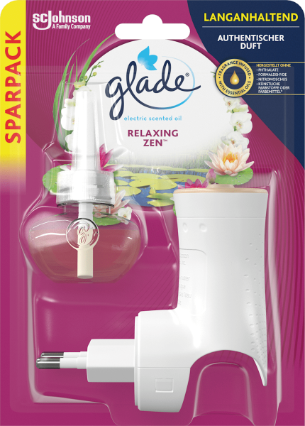 Glade Electric Scented Oil Relaxing Zen &ndash; startovac&iacute; sada