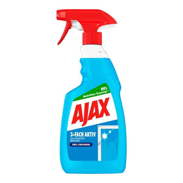 Ajax Triple Action, Čistič skla a oken, 500 ml