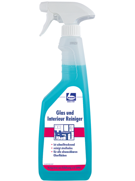 Dr. Becher Čistič skla a interi&eacute;rů, 750 ml