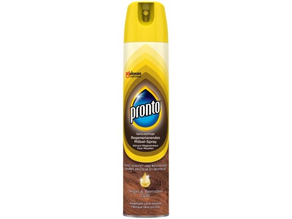 Pronto Furniture Polish Spray, Wood Regenerator & Care, 250ml