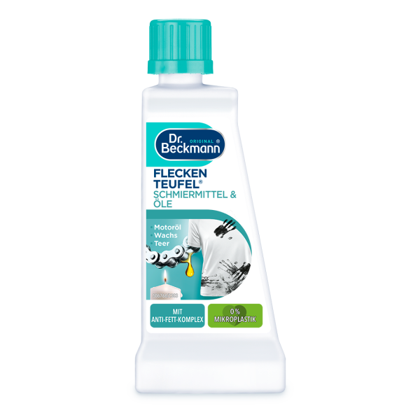 Dr. Beckmann Ď&aacute;bel na skvrny &ndash; Maziva a oleje, 50 ml