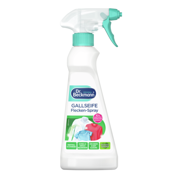 Dr. Beckmann Sprej na skvrny se žlučov&yacute;m m&yacute;dlem &ndash; &Scaron;etrn&aacute; s&iacute;la př&iacute;rody, 250 ml