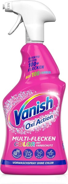 Vanish Pre-Treat Stain Remover Spray Pink, 750ml