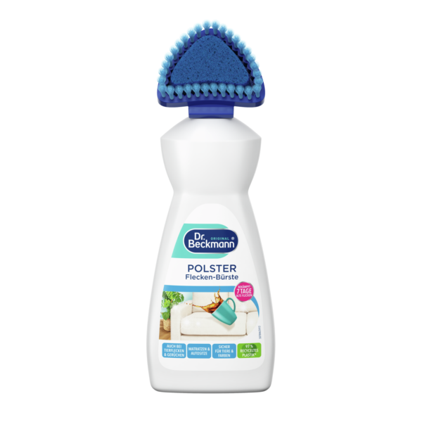 Dr. Beckmann Kart&aacute;č na skvrny na čalouněn&iacute; (Polster Flecken-B&uuml;rste) &ndash; Čistič s Oxi-silou, 400 ml