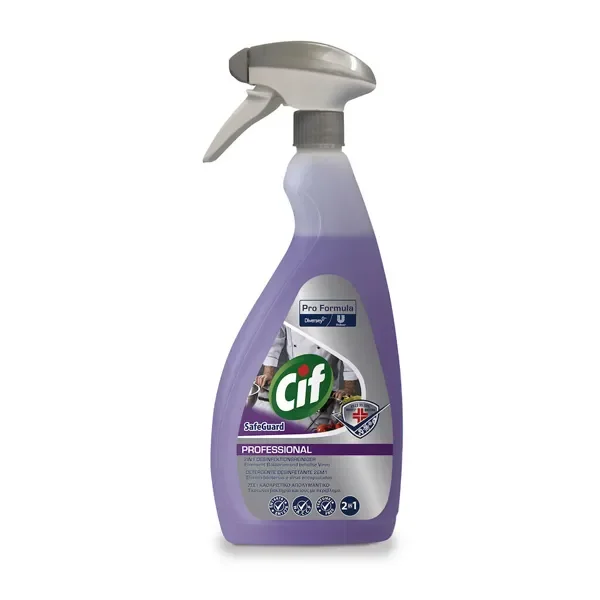 Cif Professional Safeguard 2in1 &ndash; Dezinfekčn&iacute; čistič s rozpra&scaron;ovačem, 750 ml